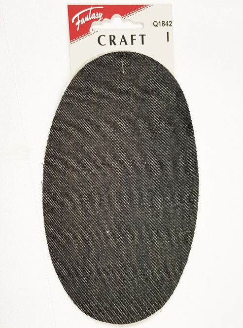 Hovedbilde Denim lappelapp sort reparasjonslapp jeans / ...