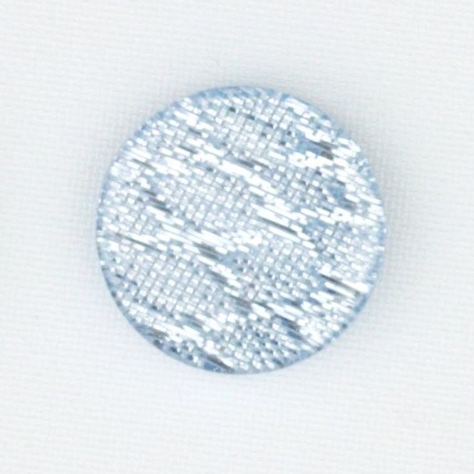 Hovedbilde Glitterknapp lyseblå slangeskinn 18 mm