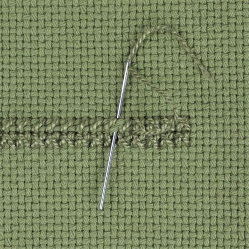 Broderinål Permin-nålen No 28 uten spiss