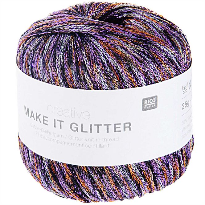 Hovedbilde Make it glitter Oriental - effektgarn 25 g Rico ...
