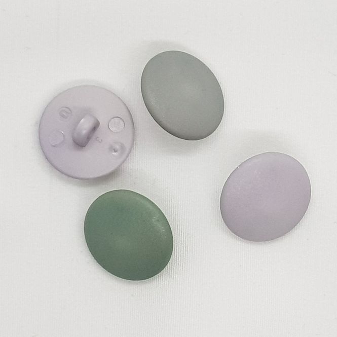 Hovedbilde Knapp plett resirkulert plast - 15 mm