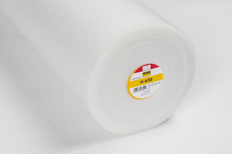 Vlieseline H630 hvit volumvlies med limside