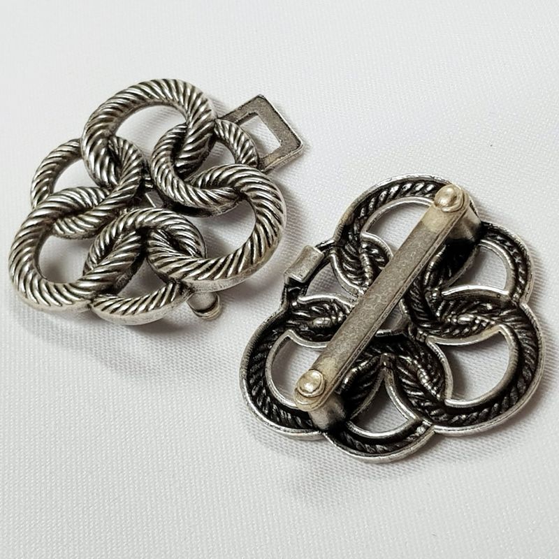 Metallhekte Trosse 75 mm beltespenne