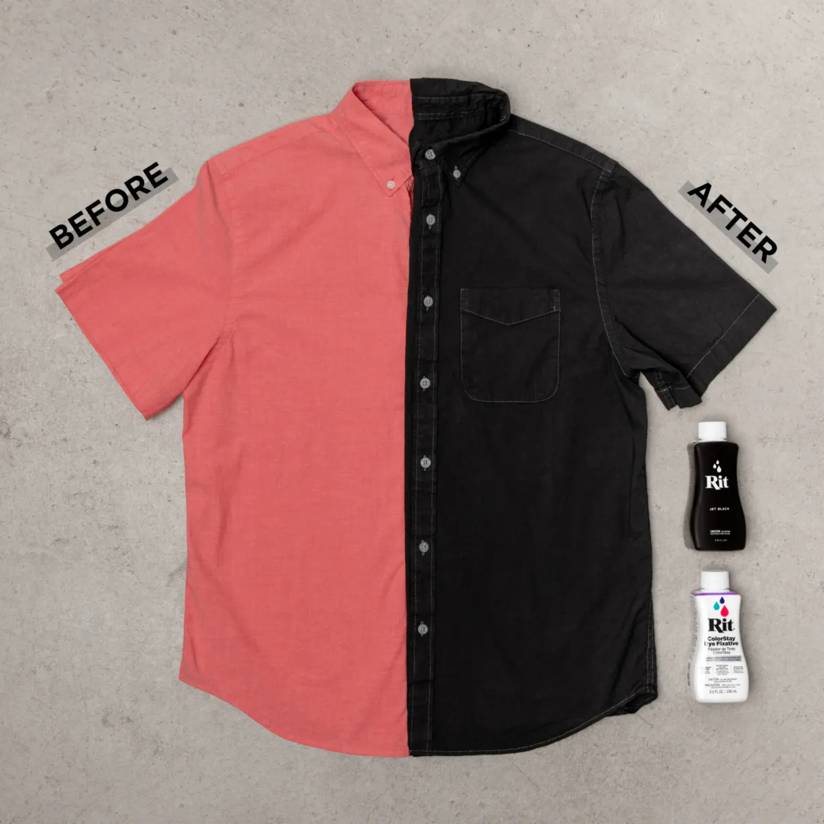 Rit Get Black Back Dye Kit - refarging