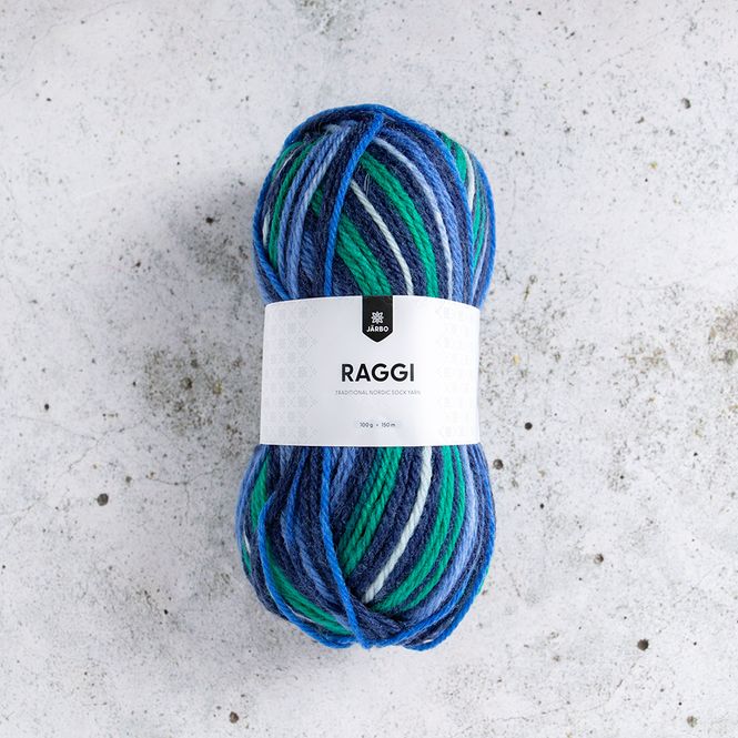 Hovedbilde Raggi Blue Anchor Lane sokkegarn fra Järbo
