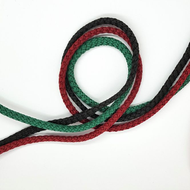 Hovedbilde Anorakksnor  4 mm - flettet polyester - flere ...