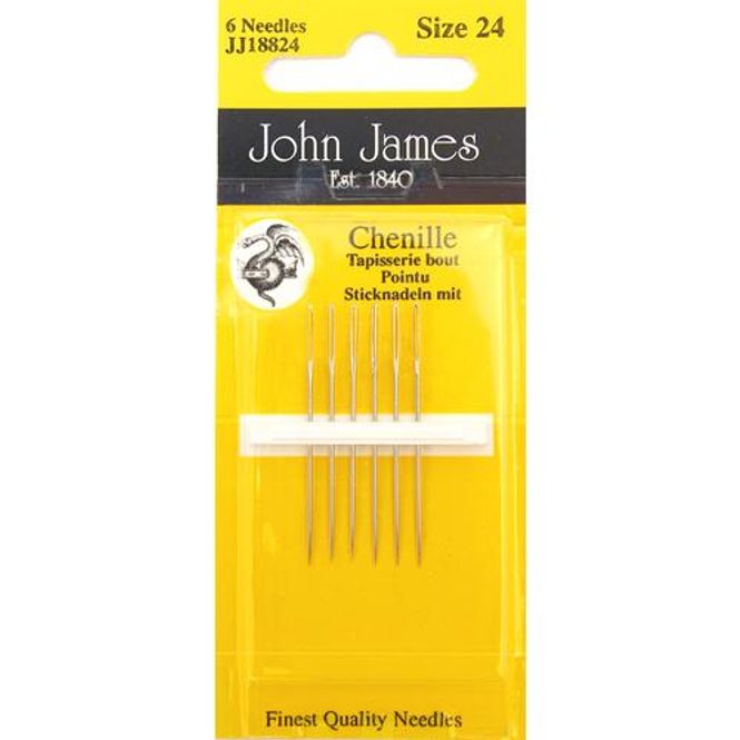Hovedbilde Broderinål med spiss Nr. 24 John James