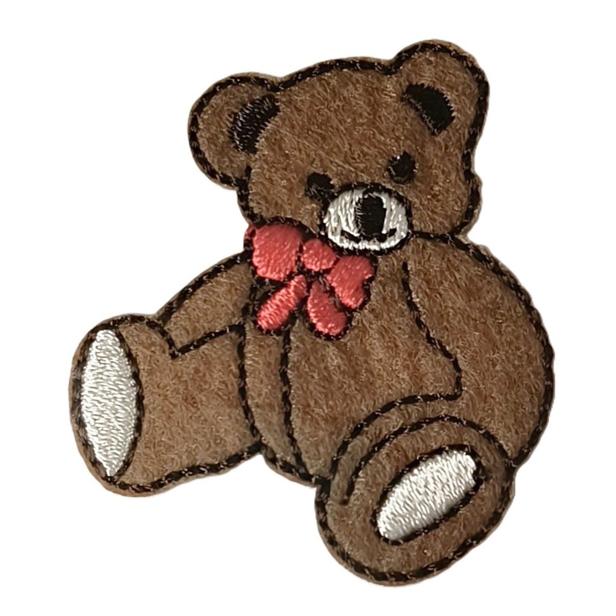 Strykemerke Teddybjørn sittende symerke