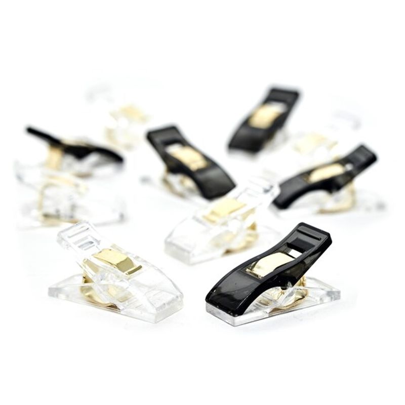 Sømklyper 30 stk til quilting, hobby og søm Hemline Gold