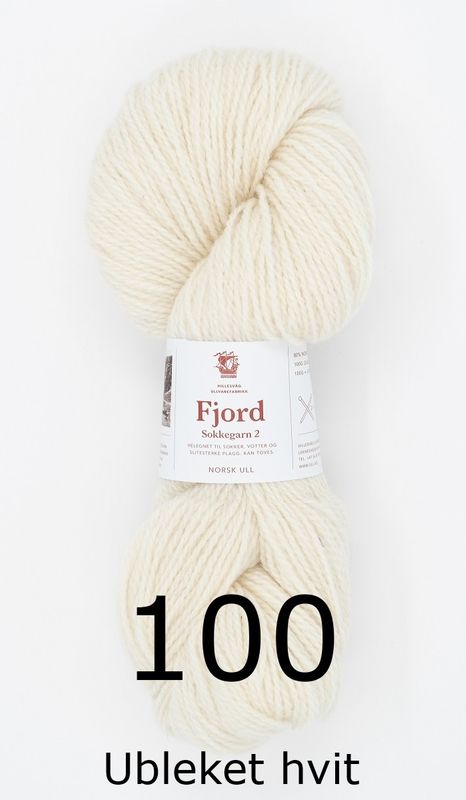 Fjord Sokkegarn 2 - alle farger