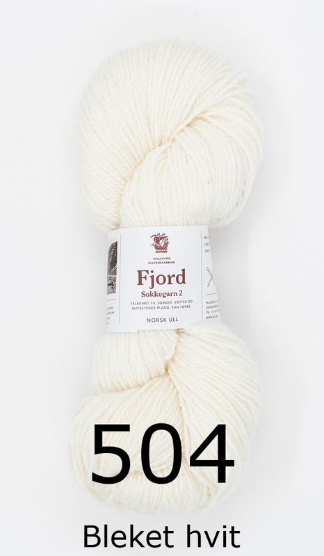 Fjord Sokkegarn 2 - alle farger