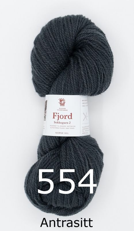 Fjord Sokkegarn 2 - alle farger