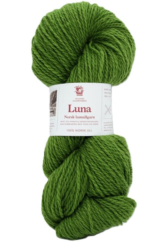 Luna - Norsk lamullsgarn 100 g Hillesvåg Fabrikker