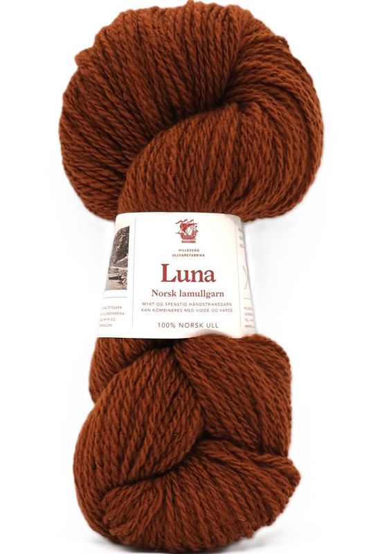 Luna - Norsk lamullsgarn 100 g Hillesvåg Fabrikker