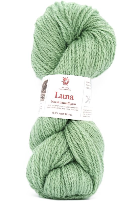Luna - Norsk lamullsgarn 100 g Hillesvåg Fabrikker