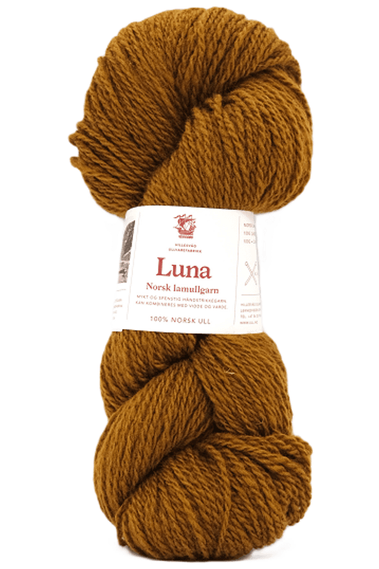 Luna - Norsk lamullsgarn 100 g Hillesvåg Fabrikker