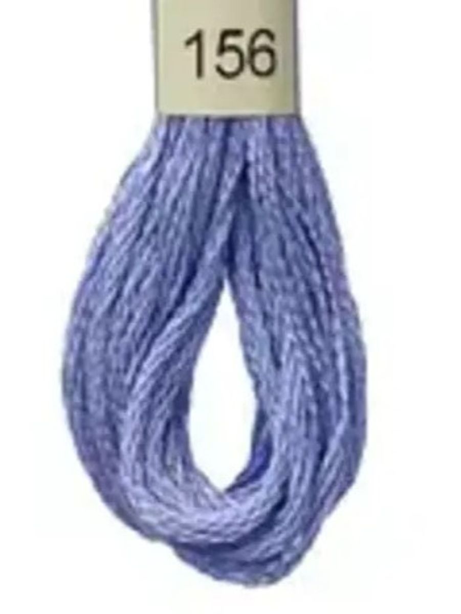 DMC Mouline No. 117 ensfarget brodergarn bomull