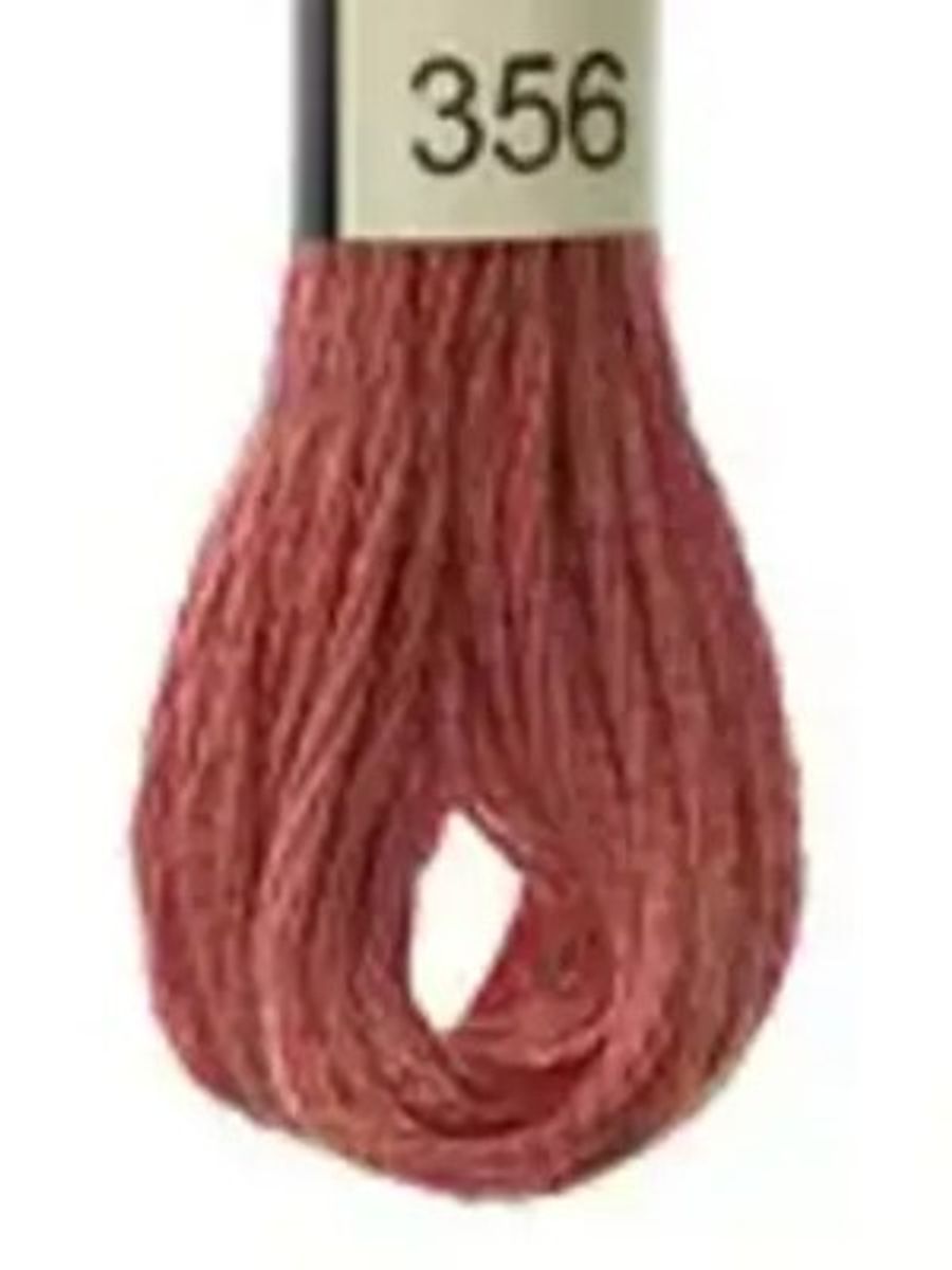 DMC Mouline No. 117 ensfarget brodergarn bomull