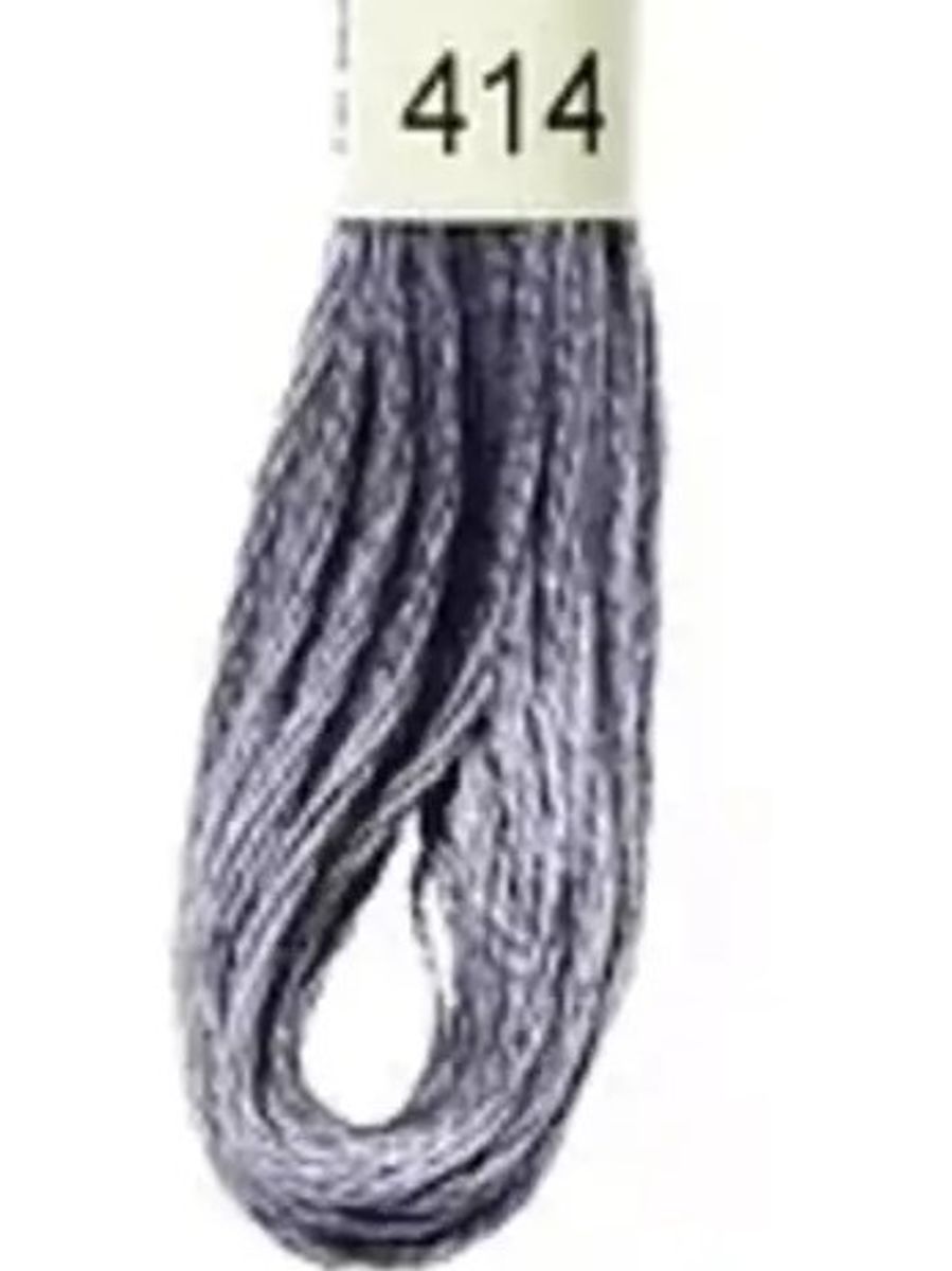 DMC Mouline No. 117 ensfarget brodergarn bomull