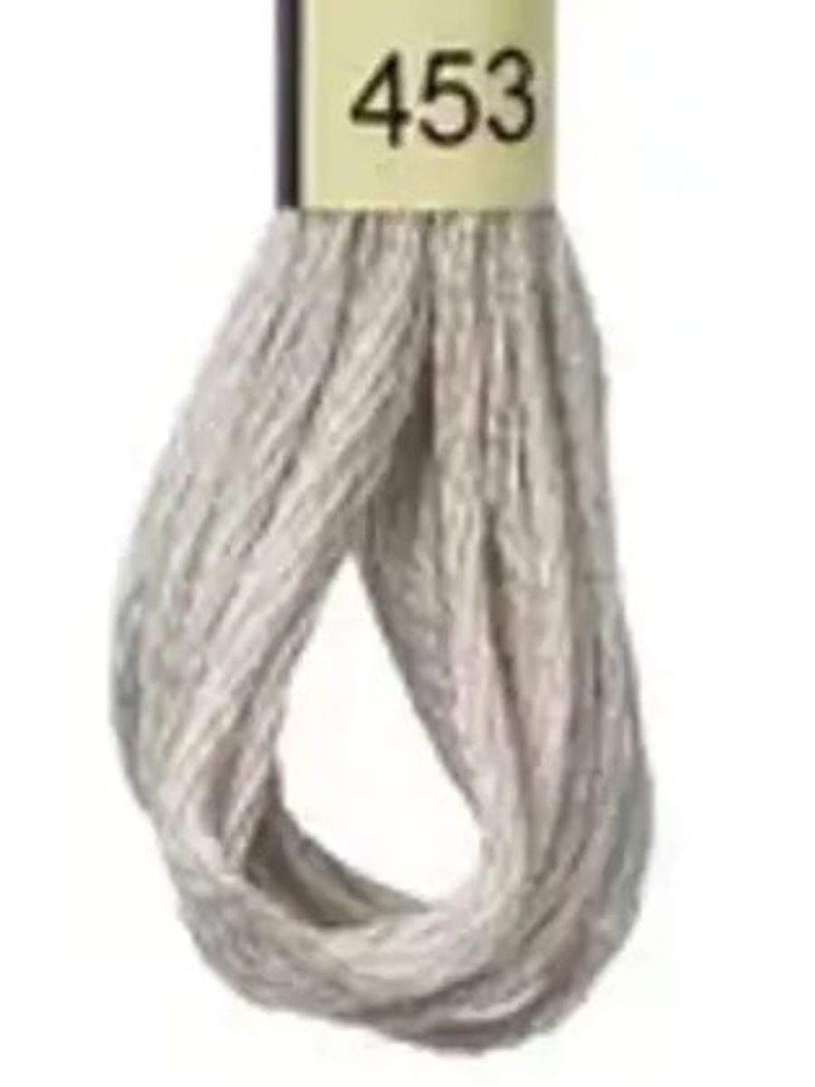 DMC Mouline No. 117 ensfarget brodergarn bomull
