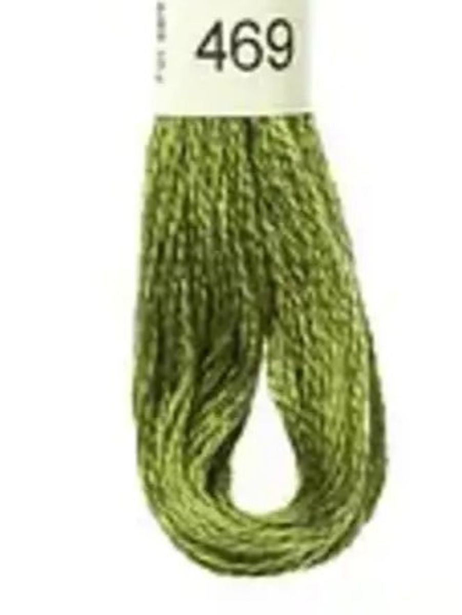 DMC Mouline No. 117 ensfarget brodergarn bomull