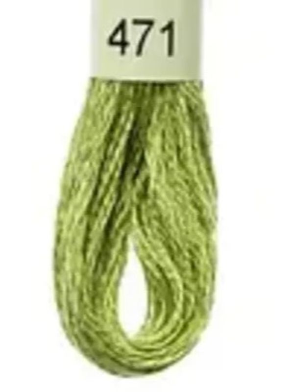 DMC Mouline No. 117 ensfarget brodergarn bomull