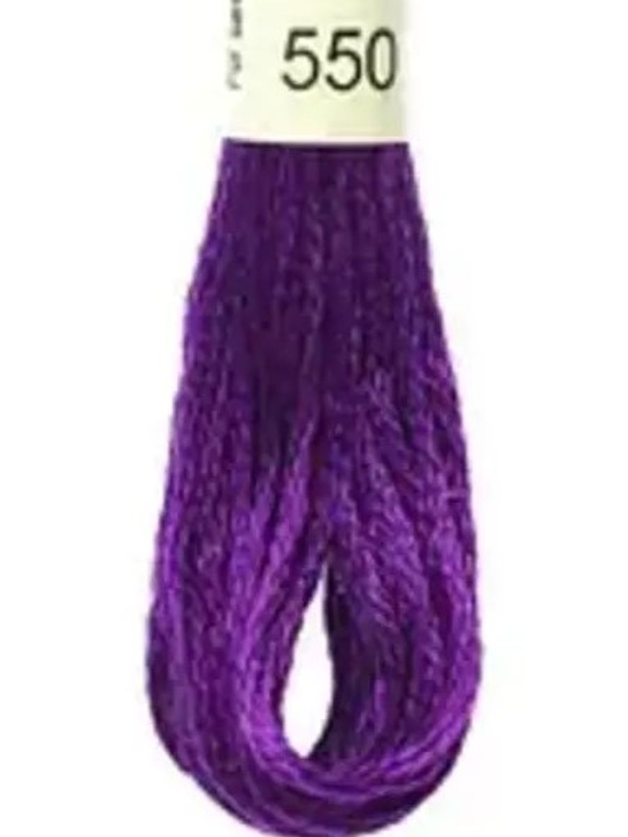 DMC Mouline No. 117 ensfarget brodergarn bomull