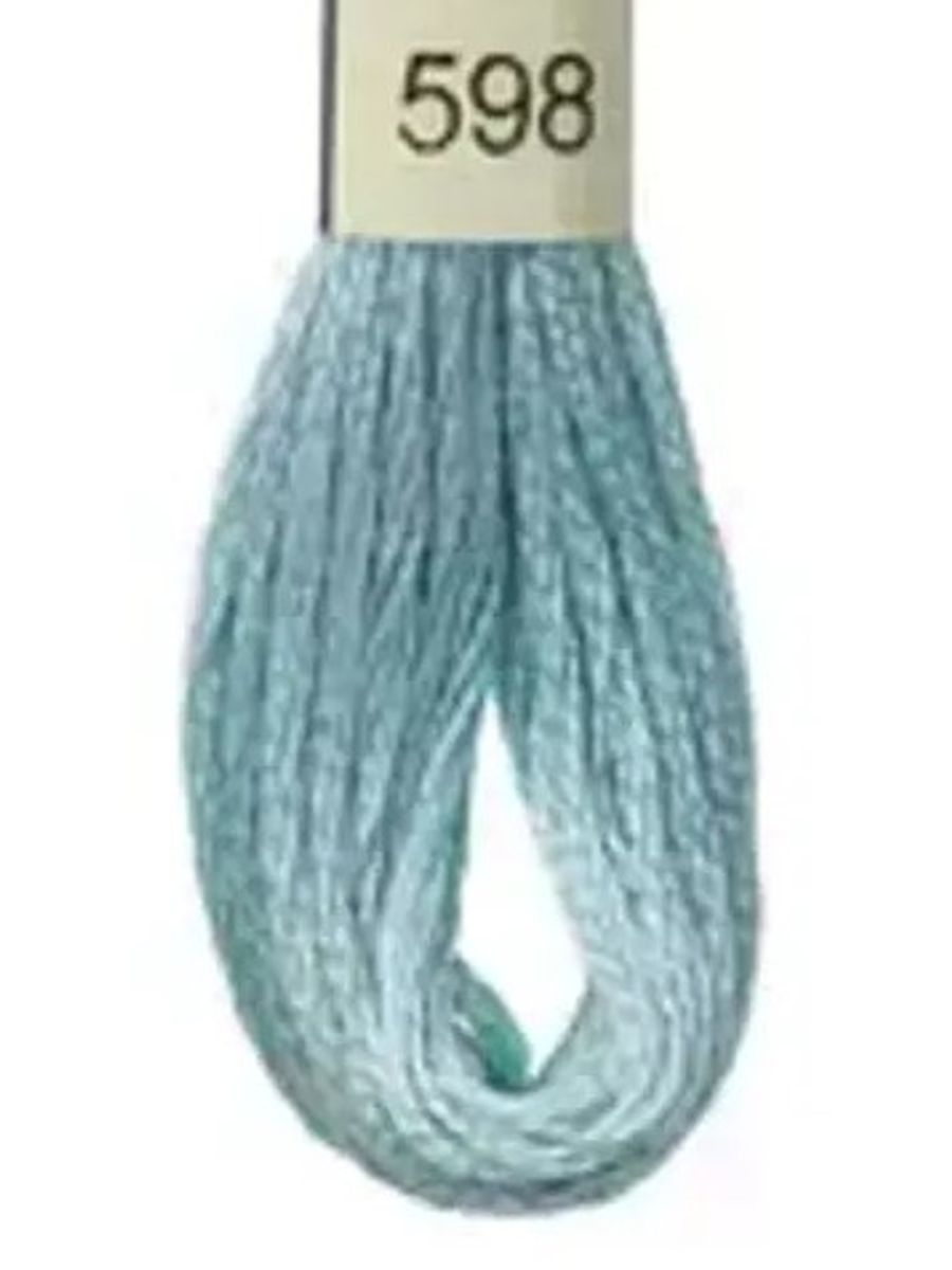 DMC Mouline No. 117 ensfarget brodergarn bomull