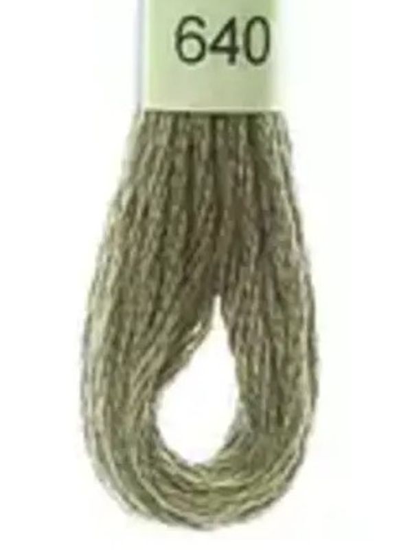 DMC Mouline No. 117 ensfarget brodergarn bomull