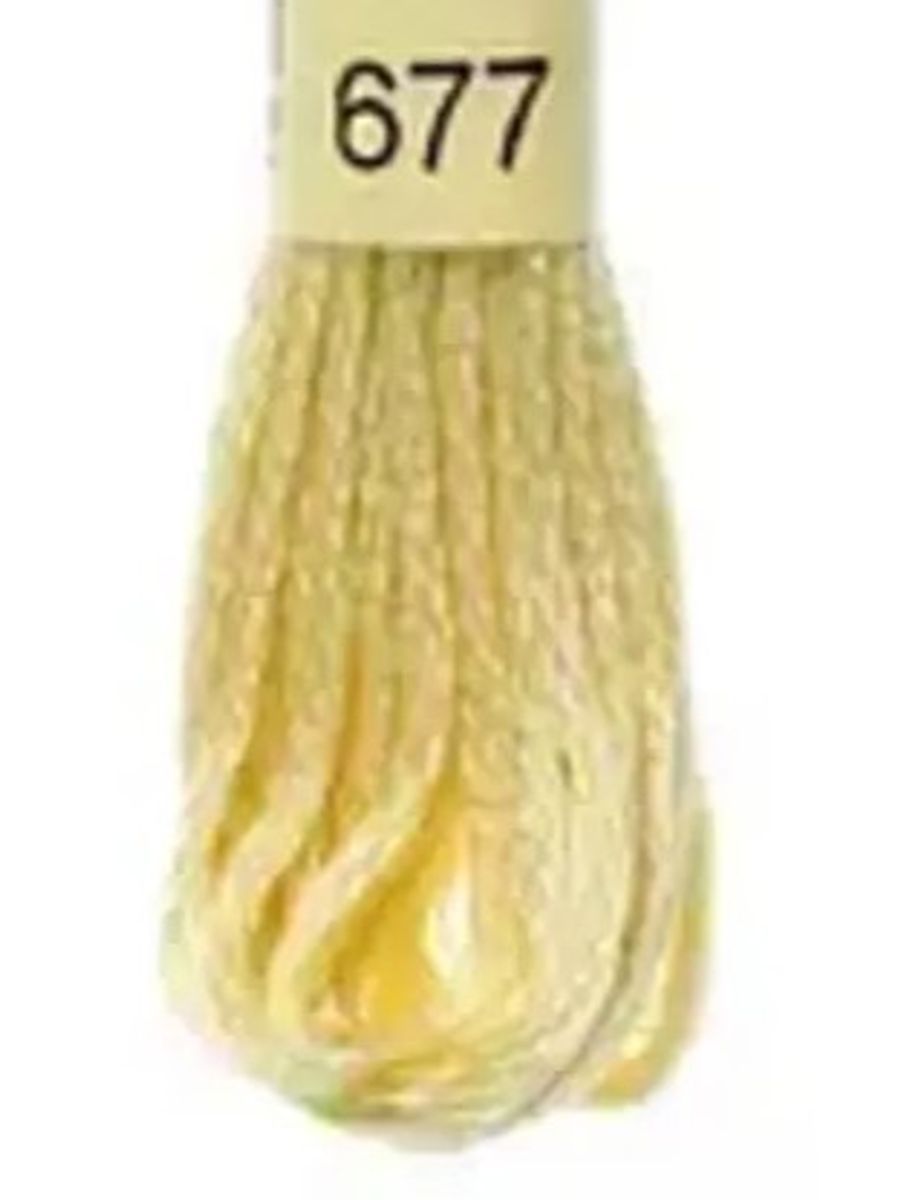 DMC Mouline No. 117 ensfarget brodergarn bomull