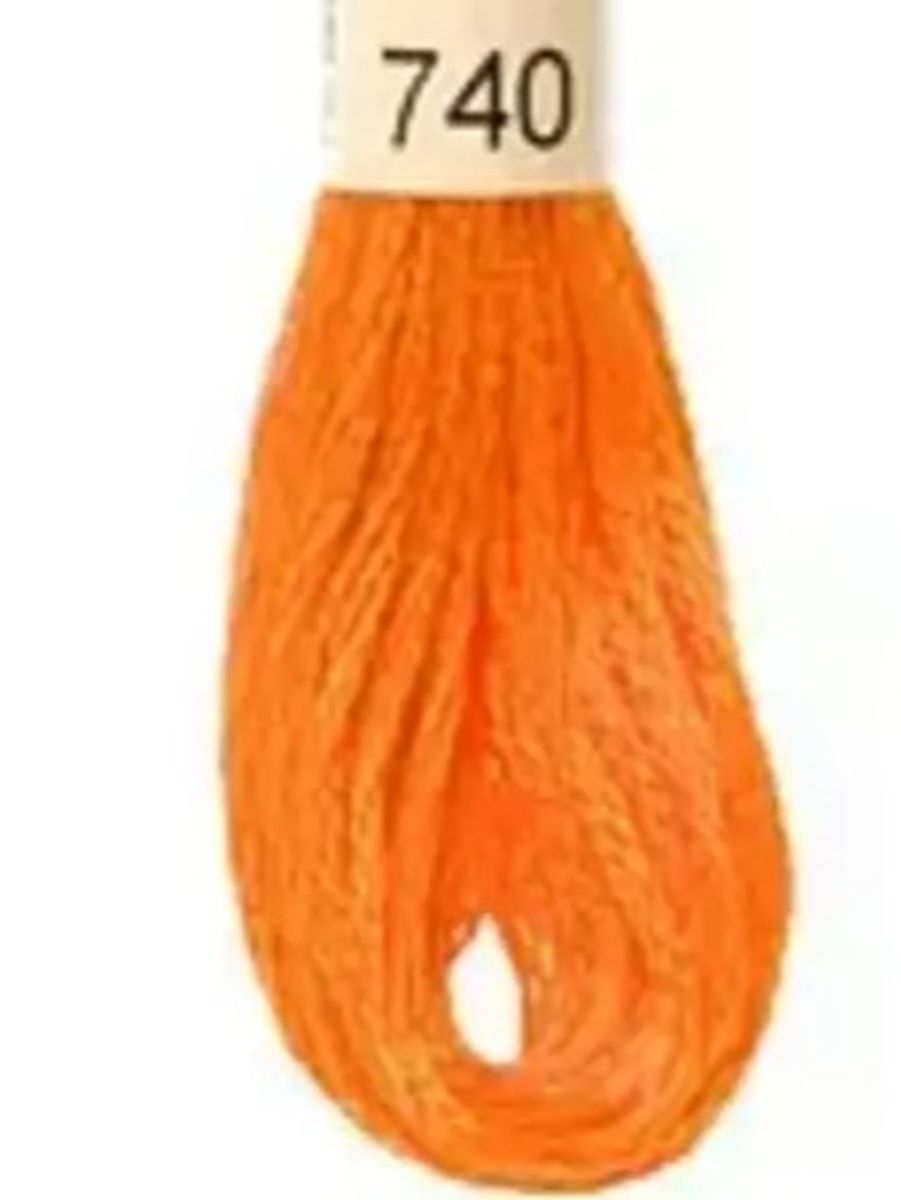 DMC Mouline No. 117 ensfarget brodergarn bomull