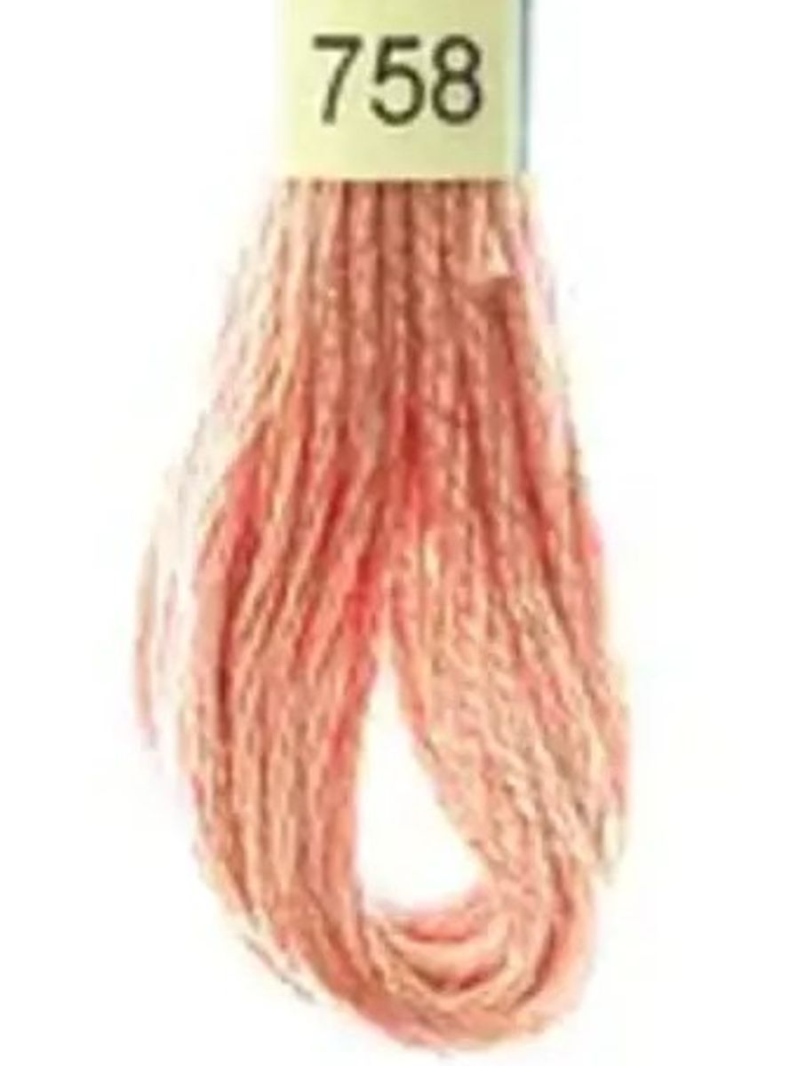 DMC Mouline No. 117 ensfarget brodergarn bomull