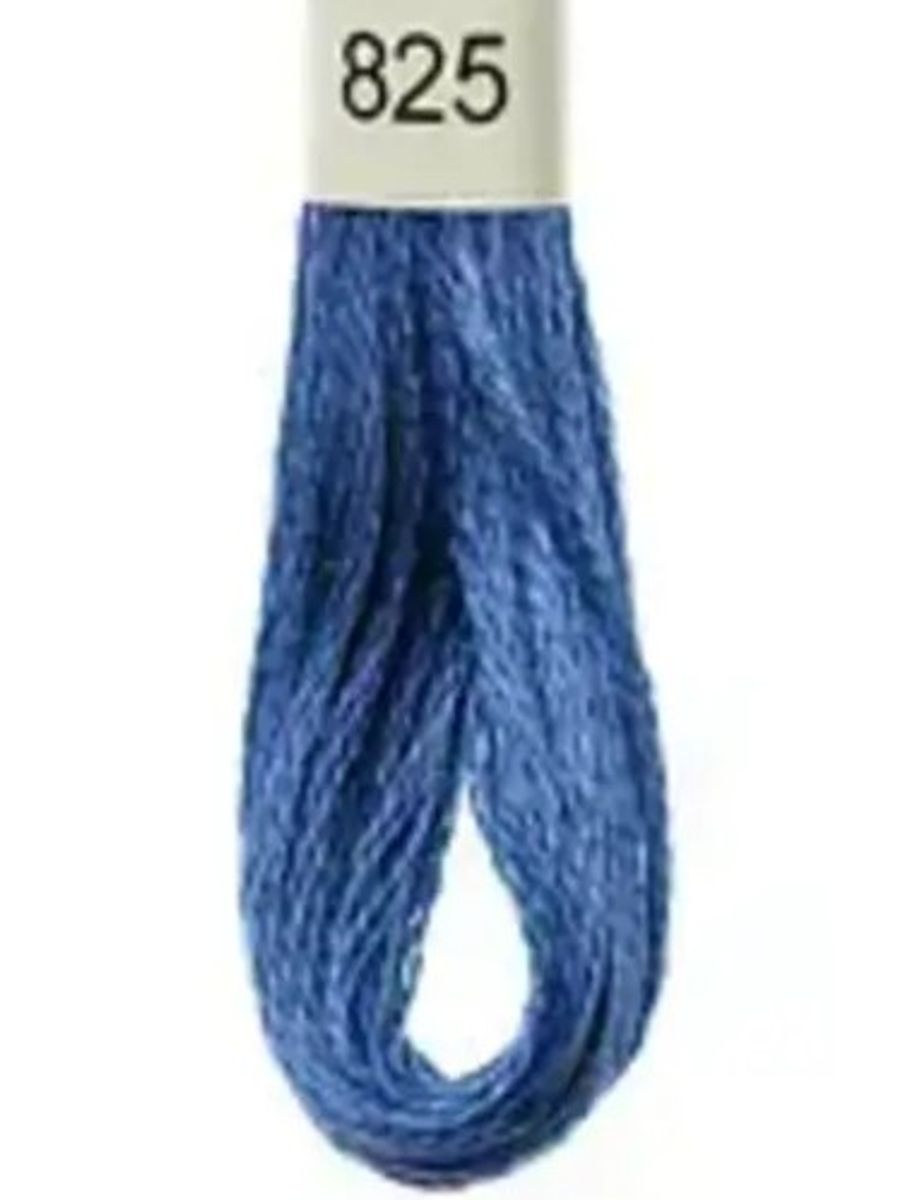 DMC Mouline No. 117 ensfarget brodergarn bomull