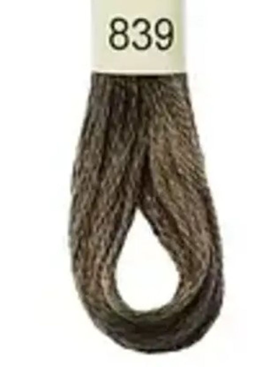 DMC Mouline No. 117 ensfarget brodergarn bomull