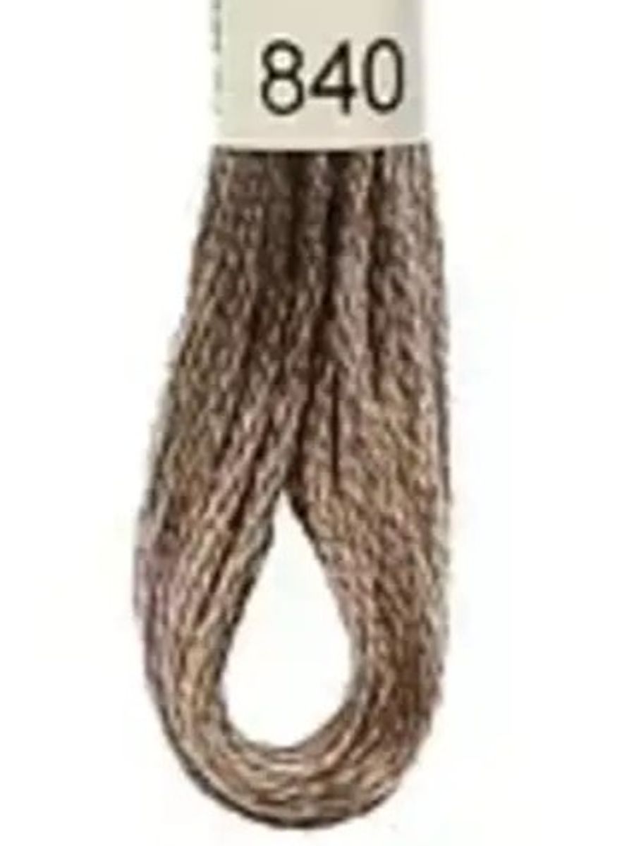 DMC Mouline No. 117 ensfarget brodergarn bomull