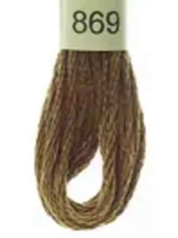 DMC Mouline No. 117 ensfarget brodergarn bomull