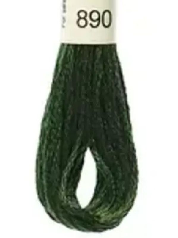 DMC Mouline No. 117 ensfarget brodergarn bomull