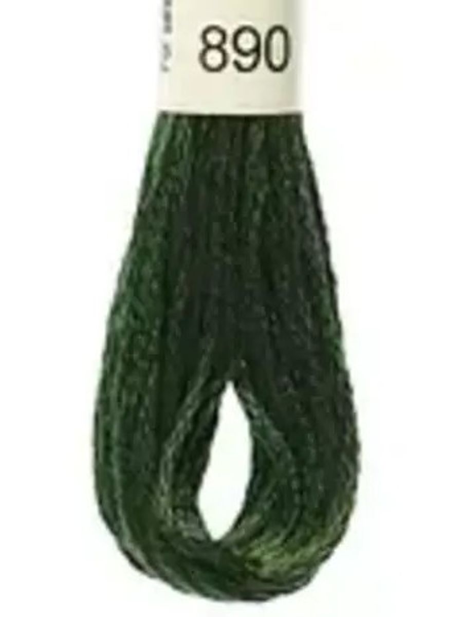 DMC Mouline No. 117 ensfarget brodergarn bomull