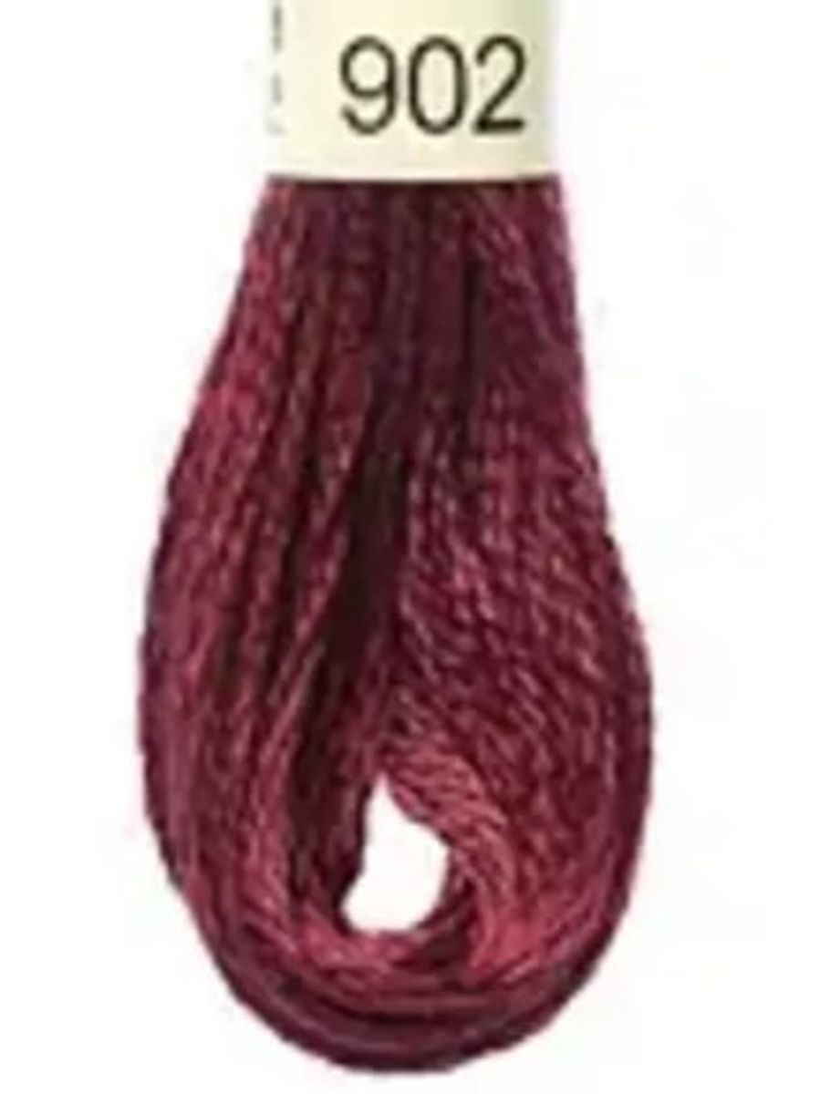 DMC Mouline No. 117 ensfarget brodergarn bomull