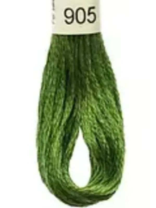 DMC Mouline No. 117 ensfarget brodergarn bomull