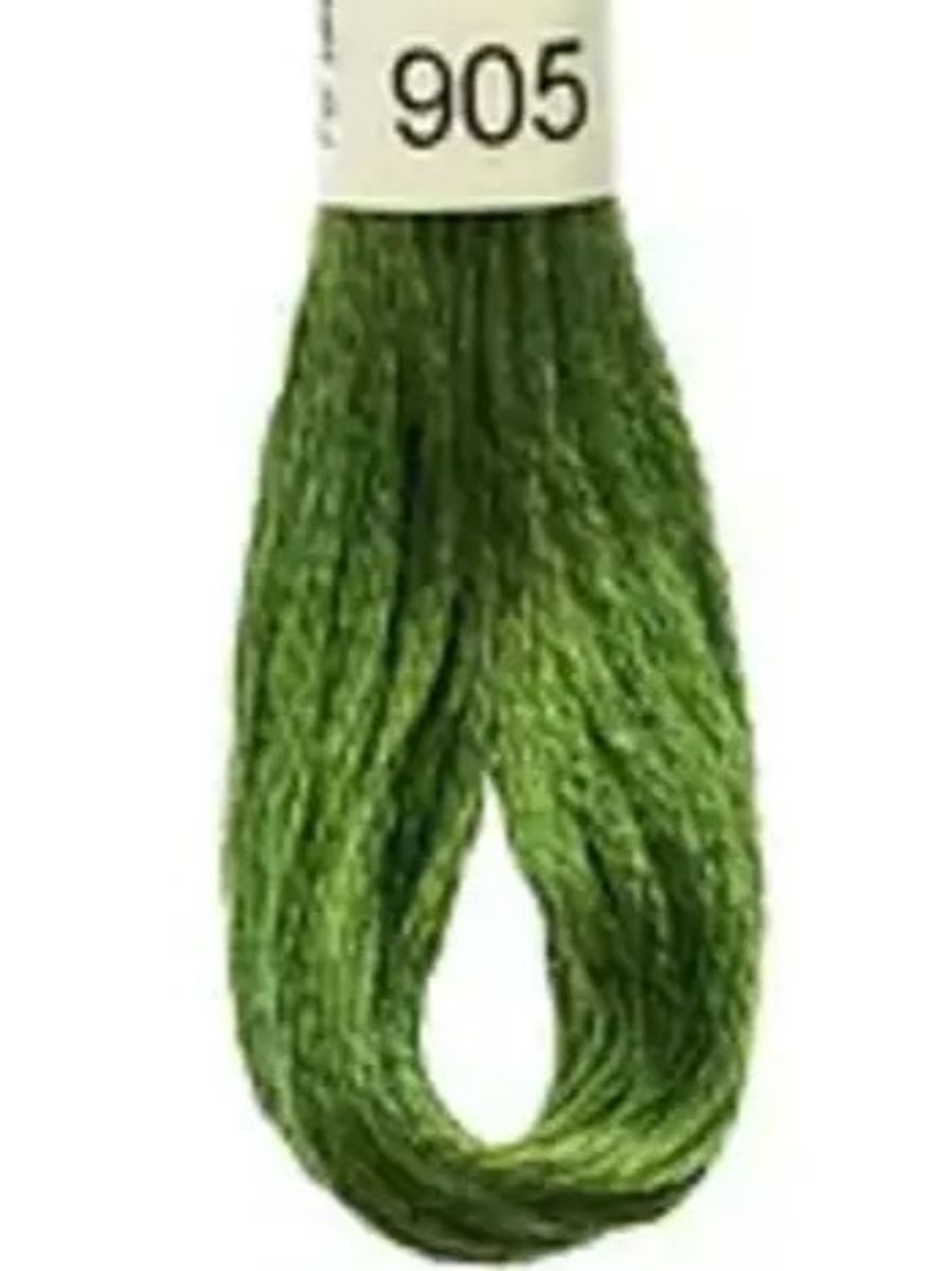 DMC Mouline No. 117 ensfarget brodergarn bomull