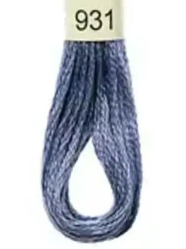 DMC Mouline No. 117 ensfarget brodergarn bomull