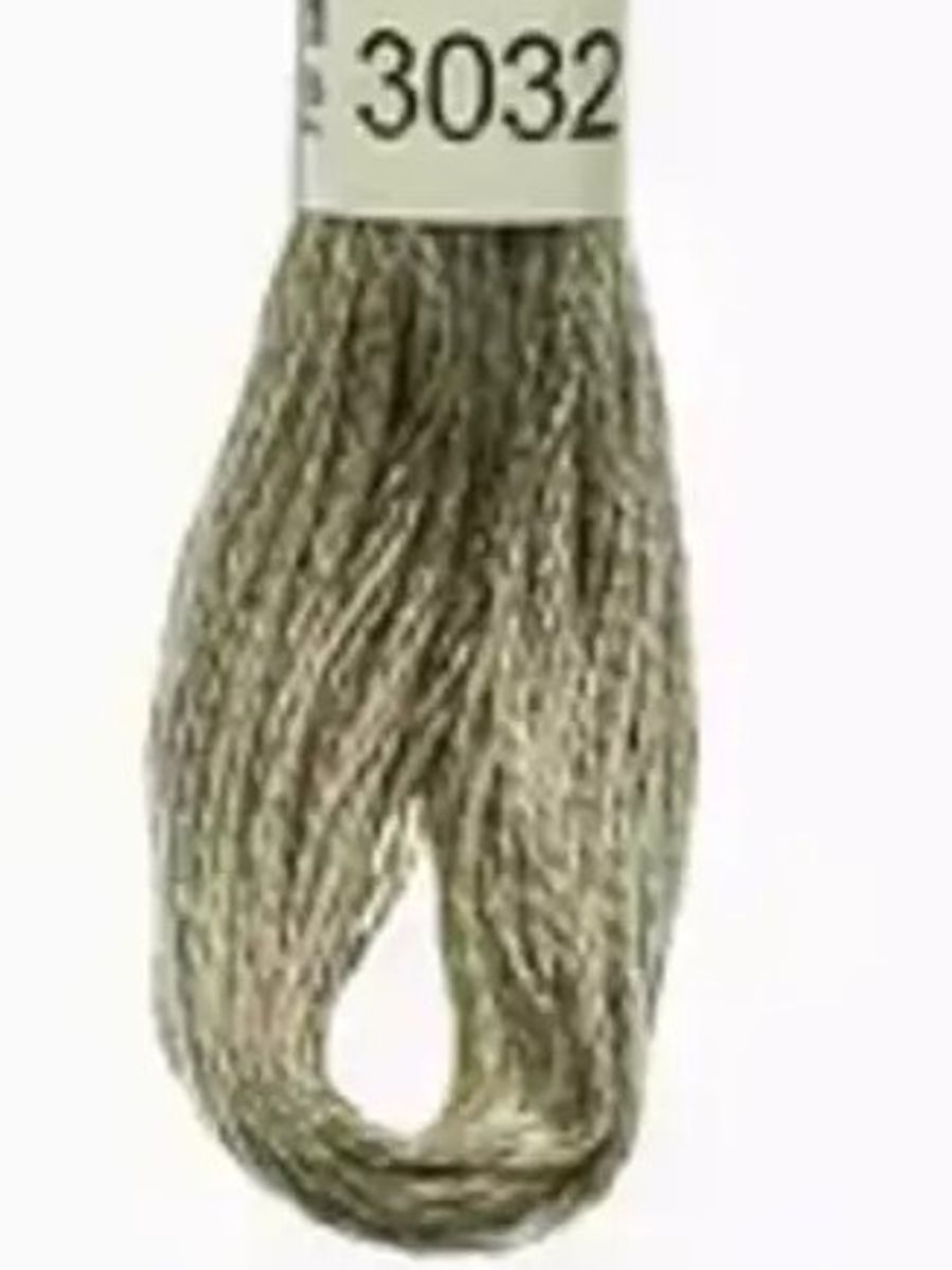 DMC Mouline No. 117 ensfarget brodergarn bomull