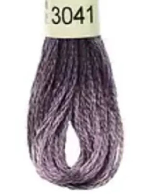 DMC Mouline No. 117 ensfarget brodergarn bomull