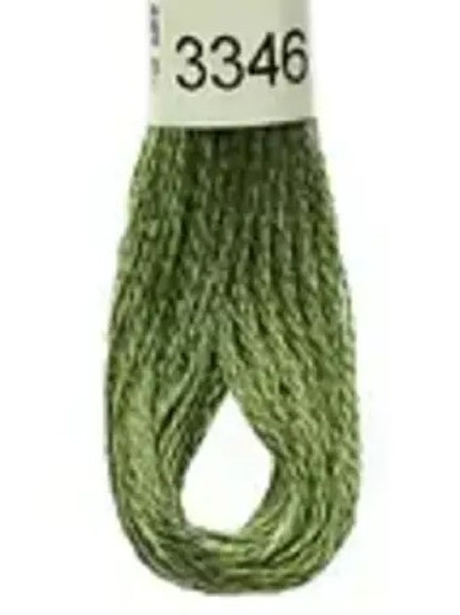 DMC Mouline No. 117 ensfarget brodergarn bomull