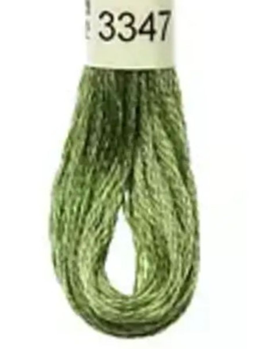 DMC Mouline No. 117 ensfarget brodergarn bomull