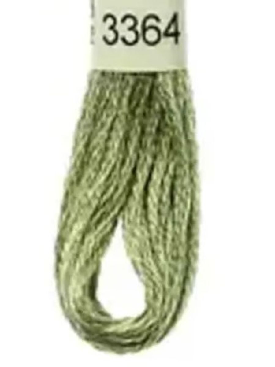 DMC Mouline No. 117 ensfarget brodergarn bomull