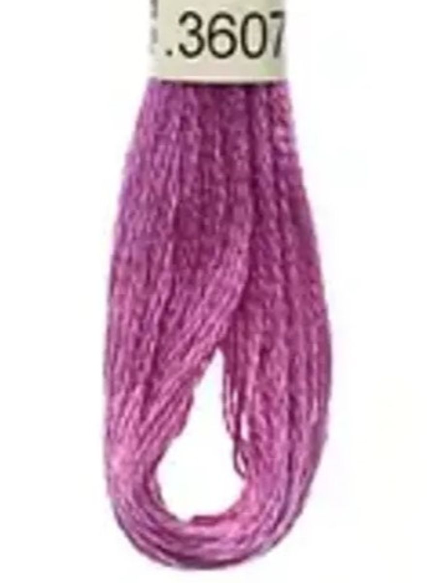DMC Mouline No. 117 ensfarget brodergarn bomull