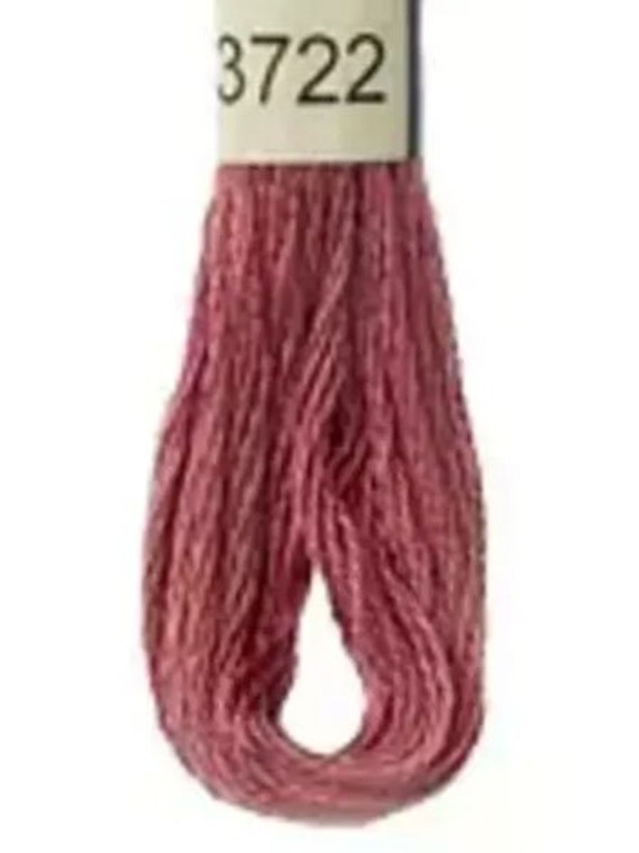 DMC Mouline No. 117 ensfarget brodergarn bomull