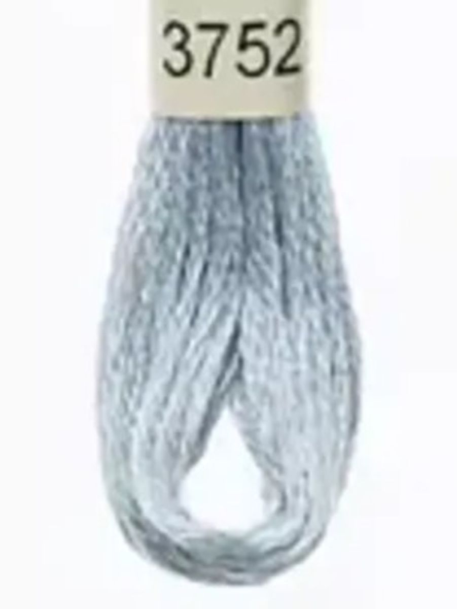 DMC Mouline No. 117 ensfarget brodergarn bomull